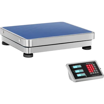 Průmyslová váha Steinberg Systems Plošinová váha - 150 kg / 0,01 kg - 40 x 50 cm - bezdrátová - LCD SBS-PF-150W
