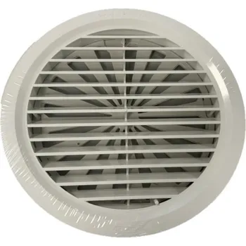 Větrací mřížka Refax Větrací mřížka 100 mm - bílá s regulací T10DB