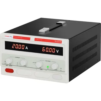 Stamos Soldering Laboratorní zdroj - 0-60 V, 0-20 A DC, 1 200 W S-LS-41