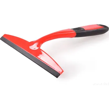 Vysavač na okno GoEco® | Stěrka na okna, skla & zrcadla 22 cm | protiskluzová rukojeť | červená červená