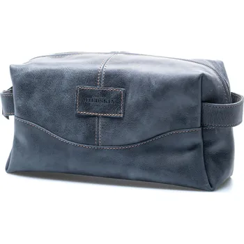 Kožená toaletní taška APOLLÓN Denim