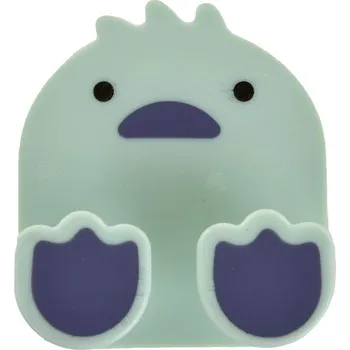 Věšák KÁČÁTKO | věšák na ručníky & utěrky bez poutka | samolepicí držák bez vrtání | mátový | 6 × 7 cm