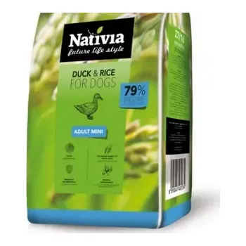 Krmivo pro psa Nativia Adult mini Duck&Rice 20 kg (expedice za 48 hodin)