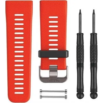 Tachometr GARMIN řemínek pro vívoactive Optic Red (velikost L)