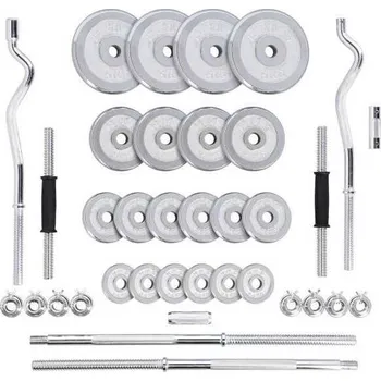 Činkový set v kufru HMS STC55 55 kg chrom