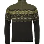 Pánský svetr BLEND PULLOVER S Černá, Khaki, Mix