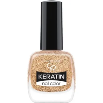 Lak na nehty Golden Rose Keratin Nail Color Glitter lak na nehty 407 10,5 ml