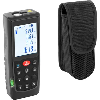 Dálkoměr Steinberg Laserový dálkoměr - až 70 m - přesnost 1,5 mm - Bluetooth - IP54 - vodováha SBS-LDM-110