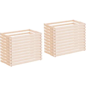 Wiesenfield Langstroth Rámování - s elektroinstalací - borovice - výška 232 mm - 20 kusů WIE-BK-12