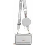 Baellerry Dámská peněženka s popruhem a kapsičkou Šedá Baellerry 97k-cube