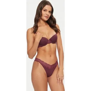 Podprsenka Calvin Klein Underwear Podprsenka s kosticemi 000QF7577E Bordó 32D