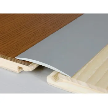 přechodová lišta Přechodová lišta 60 mm - oblá, šroubovací/samolepící Provedení: stříbrná E01, Délka (cm): 270 3-70-2701 2