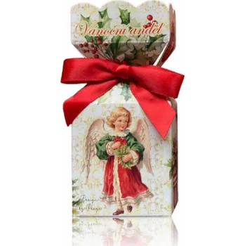 Koupelová kosmetika Soap Vánoční mýdlo balené s mašlí VÁNOČNÍ ANDĚL - 90 g