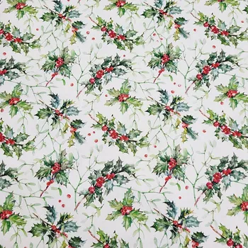 BYTEMA Vánoční dekorační látka CESMÍNA šíře 140 cm