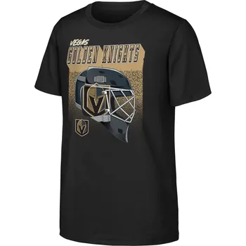 Chlapecké tričko Outerstuff Dětské tričko Vegas Golden Knights NHL Five Hole Ctn Tee Velikost: Dětské S (6 - 8 let)