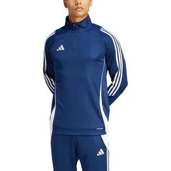 Míčový sport Adidas Mikina Tiro 24 krátký zip IS1044 Velikost: XL Barva: Modrá