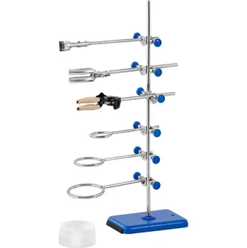 Steinberg Systems Laboratorní stojan - s byretovou svorkou, 2 objímkami a 3 kroužky SBS-LS-600