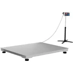 TEM Podlahová váha - cejchovaná - 600 kg / 0,2 kg - 100 x 120 cm - LED AT1TA100X1200600M1-B1