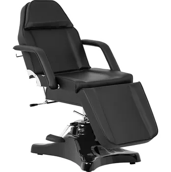 Masážní stůl physa Kosmetické lehátko - 183 x 61 x 62 - 79 cm - 200 kg - černé PHYSA BERGAMO BLACK