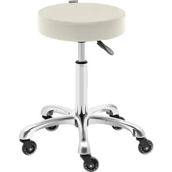Taburet physa Otočná židle na kolečkách - 540–720 mm - 150 kg - béžová WORCESTER BEIGE