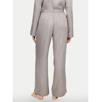 Dámské noční prádlo Triumph Pyžamové kalhoty Silky Sensuality 10221174 Šedá Relaxed Fit 44