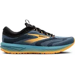Pánská běžecká obuv BROOKS REVEL 7 M 11.5 Modrá, Černá, Oranžová