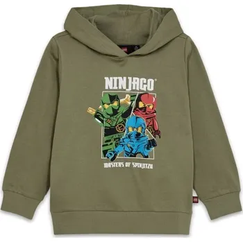 Chlapecká mikina Chlapecká mikina LEGO&reg; kidswear LWSCOUT 600 134 Khaki, Mix