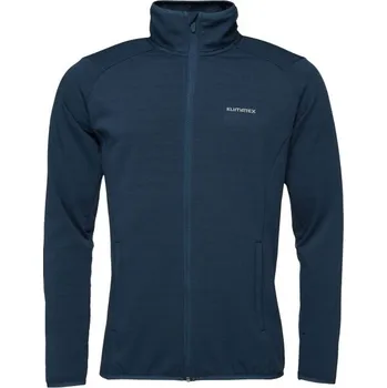 Pánská mikina Pánská outdoorová mikina Klimatex JOBEN XL Tmavě modrá, Stříbrná