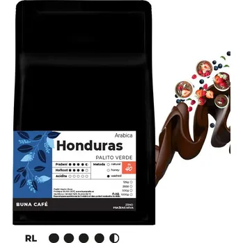 Káva BUNA CAFÉ Honduras, Palito Verde, RL40, 6x500g