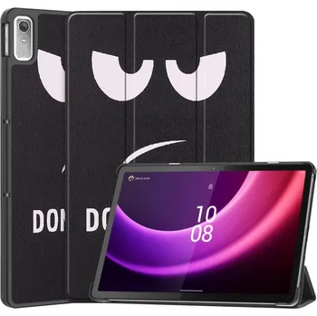 Pouzdro na tablet VSECHNONAMOBIL 54186 ART Zaklápěcí obal Lenovo Tab P11 Gen 2 DON´T TOUCH ME