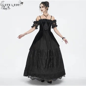 Dámské šaty šaty dámské DEVIL FASHION - Black Gothic - XXL