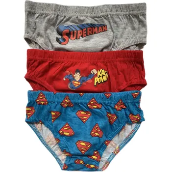 Chlapecké spodní prádlo Eplus Chlapecké spodní prádlo - Superman mix 3 ks Velikost - děti: 104/110