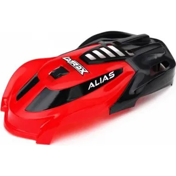 RC náhradní díl Traxxas kabina červená, vrut 1.6x5 (3): LaTrax Alias
