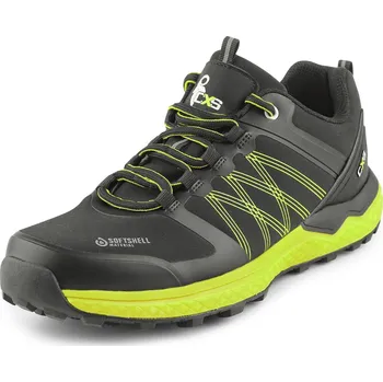 Pracovní obuv Obuv polobotka softshellová CXS SPORT černo-zelená