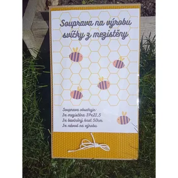 Výroba svíčky Souprava na výrobu svíčky z mezistěn