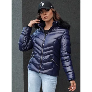 Dámská bunda DSTREET CRUNKIES NÁMOŘNÍ MODRÁ M