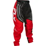 kalhoty F-16, FLY RACING - USA 2025 dětské (černá/červená/bílá)