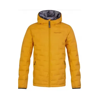 Pánská casual bunda Hannah ZAZU golden yellow XXL; Žlutá bunda + DÁREK DLE VÝBĚRU!