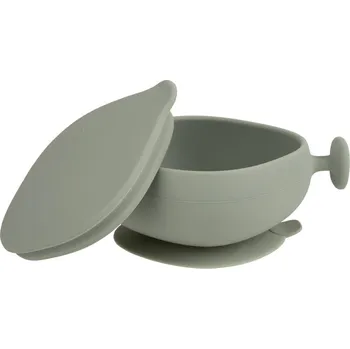 Dětské zboží B.BOX Silikonová miska s víčkem a přísavkou 300 ml- zelená Varianta: zelená