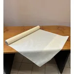 DUNI Premium 20 x 0,84m. Béžový se vzorem. Papírový rolovaný ubrus