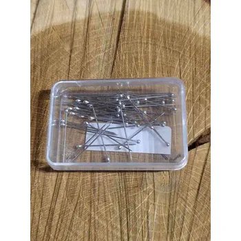 Nástroj na niť a příze Špendlík nerez s kapičkou 26mm 50 špendlíků
