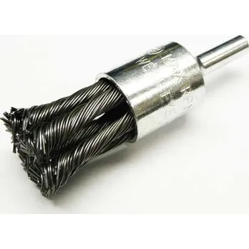 Drátěný kartáč Kartáč koncový 22mm na stopce - ocelový , XTLINE XT-K22022