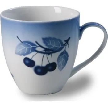 hrnek 670ml KLÁRA, modré třešně, čes.porcelán