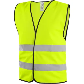 pracovní vesta Vesta výstražná žlutá GUSTAV