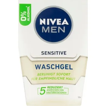 NIVEA - NIVEA MEN Wash Gel Sensitive Čistící gely 100 ml pánské