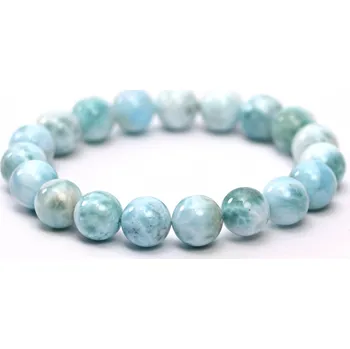 Náramek Magieprirody.cz Náramek Larimar 10 mm z přírodních kamenů #395 TOP kvalita