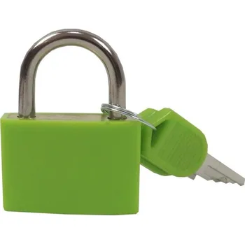 Visací zámek Zámek visací, zelený 30mm