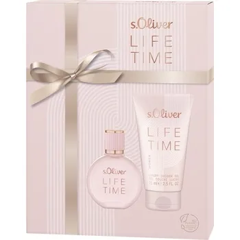 Dámský parfém sOliver Damske-vune Life-Time-WomenSada Duo Toaletní voda ve spreji 30 ml + luxusní sprchový gel 75 1 Stk. (501,00 Kč / 1 ks.)