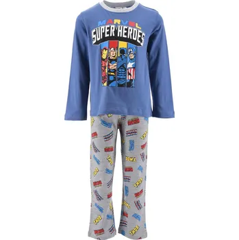 Chlapecké pyžamo AVENGERS SUPER HEROES modré Velikost: 116