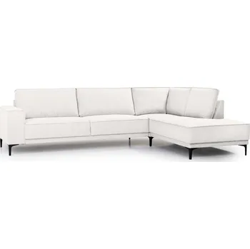 Pohovka Bílo-béžová rohová pohovka (pravý roh) Copenhagen – Scandic ID_1188788